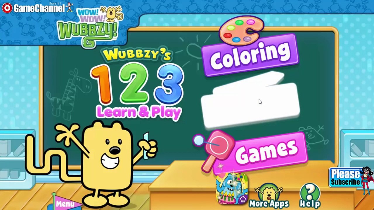 Wubbzys 123 Learn Play Number Education Games Android Gameplay Video