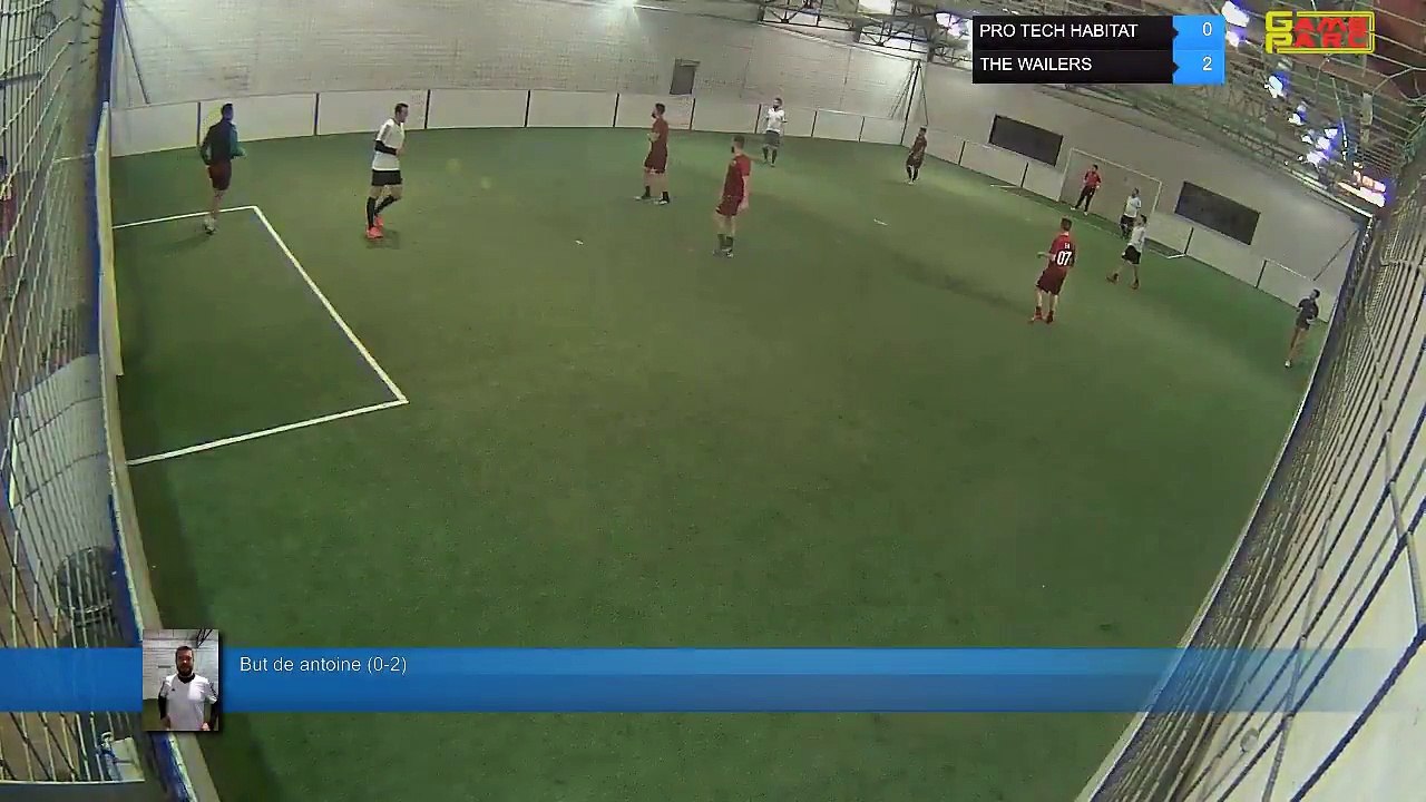 But de antoine (0-2) -  PRO TECH HABITAT Vs THE WAILERS - 12/03/18 21:00 - LIGUE 1