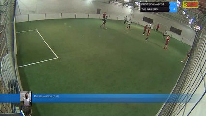 But de antoine (0-4) -  PRO TECH HABITAT Vs THE WAILERS - 12/03/18 21:00 - LIGUE 1