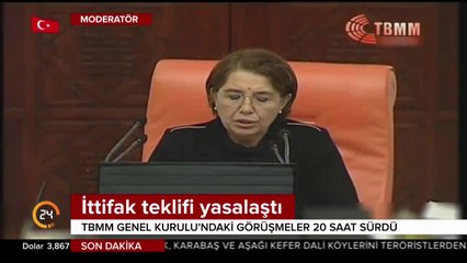 İttifak teklifi yasalaştı