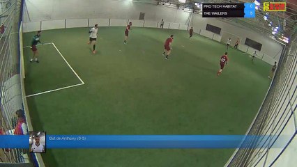 But de Anthony (0-5) -  PRO TECH HABITAT Vs THE WAILERS - 12/03/18 21:00 - LIGUE 1