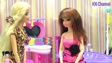 [ALIBABA KIDS] - Búp bê Barbie - tập 32 - Tiệm làm tóc gội đầu
