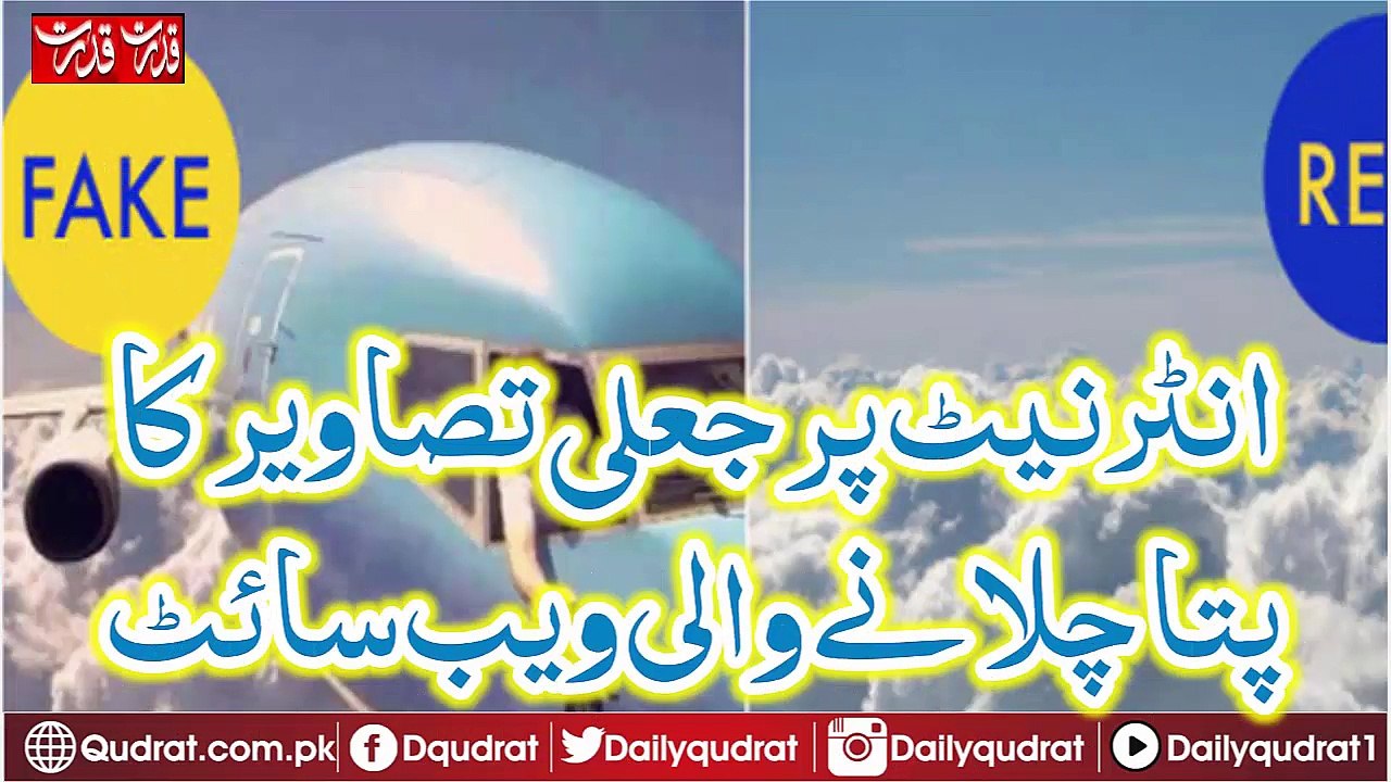 Website detecting fake images on the internet