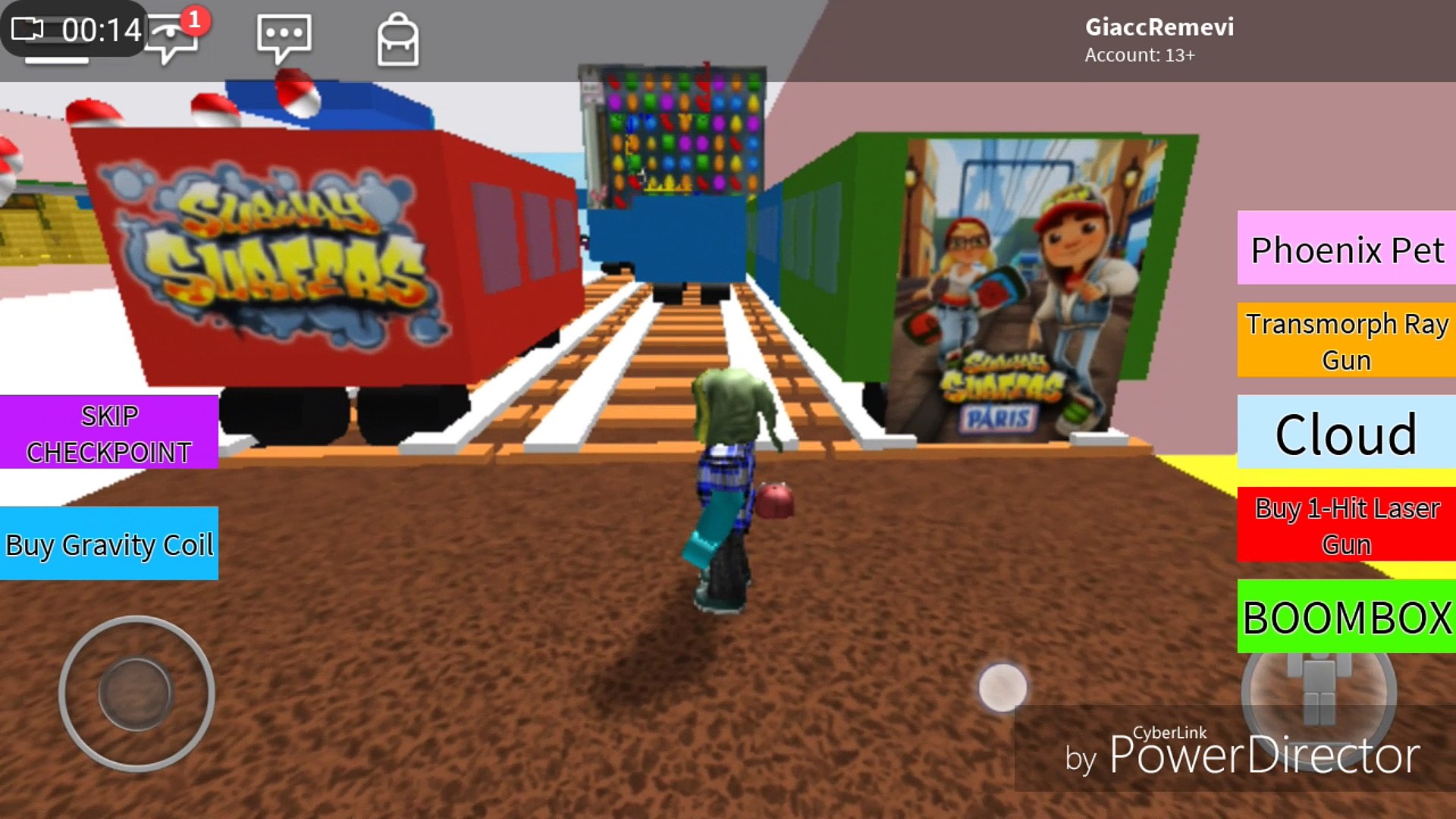 Subway Surf In Roblox Video Dailymotion