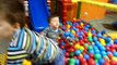 Playground balls slides for kids children baby Fun childs indoor playroom with colorful balls toys