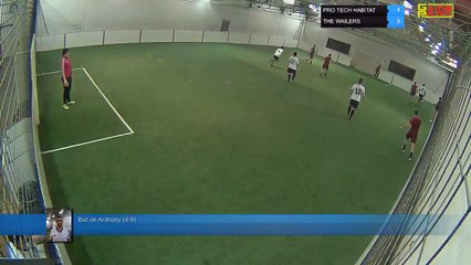 But de Anthony (4-9) -  PRO TECH HABITAT Vs THE WAILERS - 12/03/18 21:00 - LIGUE 1