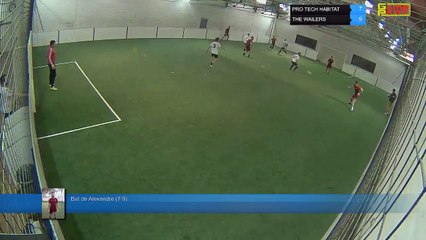 But de Alexandre (7-9) -  PRO TECH HABITAT Vs THE WAILERS - 12/03/18 21:00 - LIGUE 1