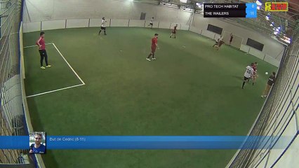 But de Cedric (8-11) -  PRO TECH HABITAT Vs THE WAILERS - 12/03/18 21:00 - LIGUE 1