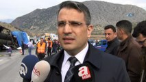 Cumhuriyet Başsavcısı Ömer Faruk Yurdagül:'Gerekli tedbirler alınmasına rağmen kaza meydana gelmiş”