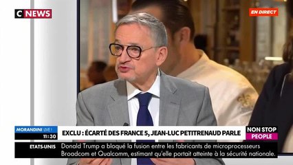 "Je n'ai jamais eu la chaîne au téléphone" : Jean-Luc Petitrenaud pousse un coup de gueule contre France 5