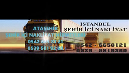 ATAŞEHİR NAKLİYAT 0542 665 8121 ŞEHİR İÇİ NAKLİYE+FİRMASI+NAKLİYECİ+TAŞIMACILIK