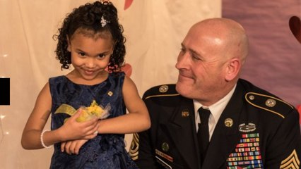 Late Soldier’s Daughter Gets Army Escort To Her First Dance