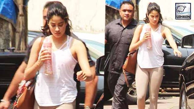 Jhanvi Kapoor Back To Gym Post Sridevi’s Prayer Meet
