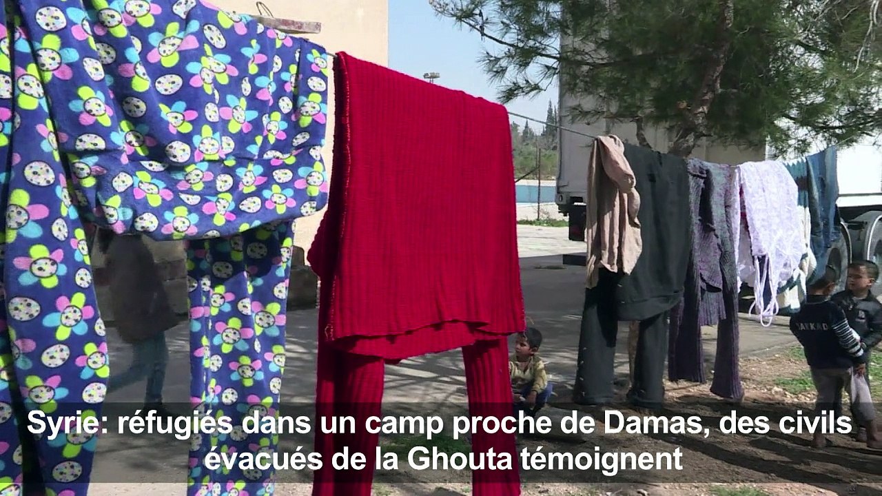 Syrie: des civils évacués de la Ghouta témoignent