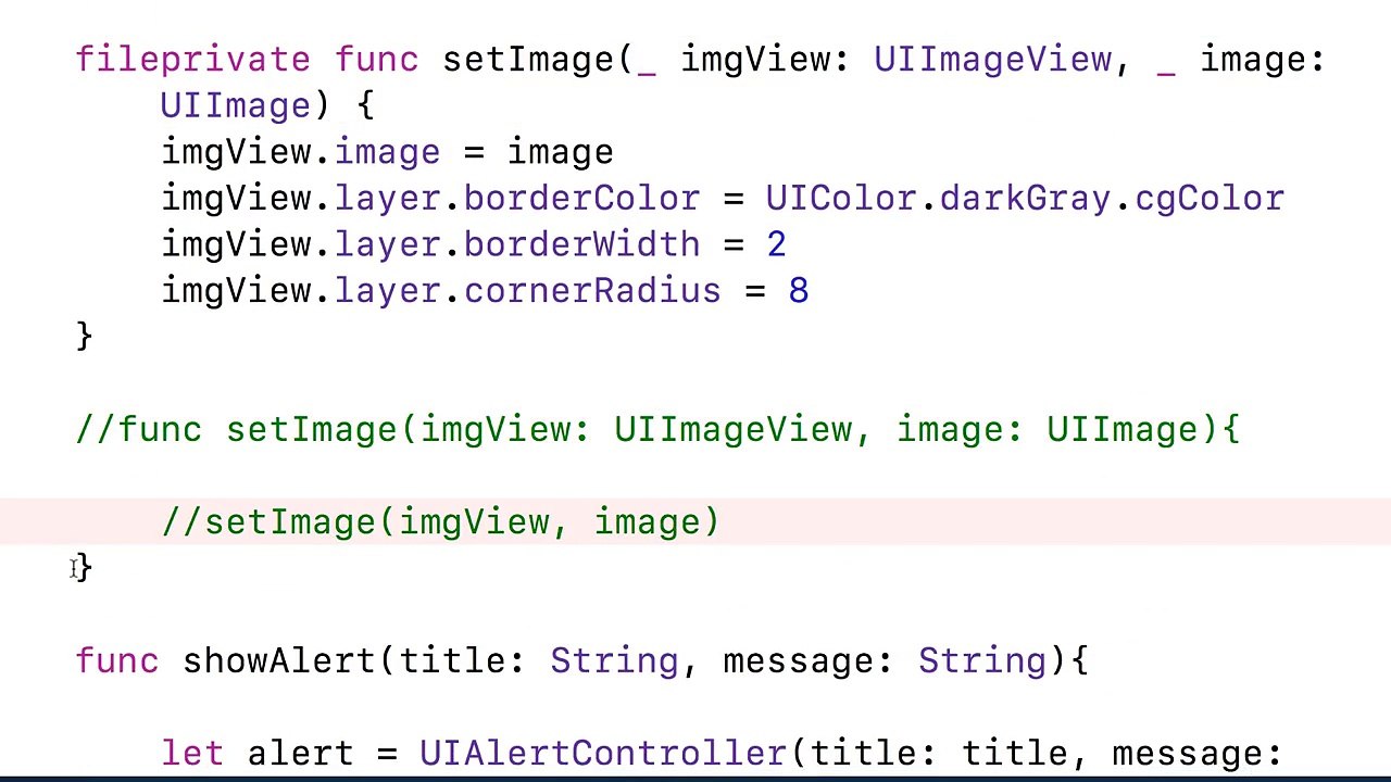 049 Comment out chunks of code