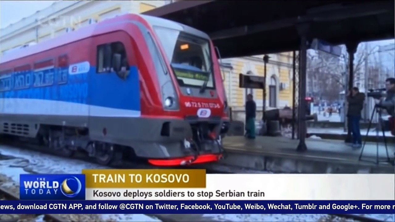 Kosovo deploys soldiers to halt controversial Serbian train