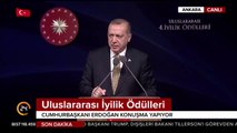 #SONDAKİKA Cumhurbaşkanı Erdoğan: Sivilleri canlı kalkan olarak