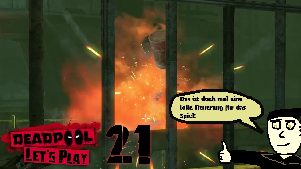 Deadpool Let's Play 21: Explodierende Fässer