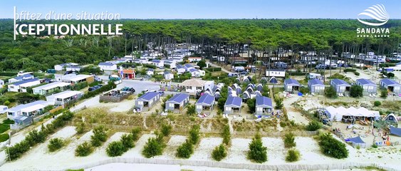 Camping Soulac Sur Mer : Sandaya Soulac Plage - Aquitaine - Gironde - Océan Atlantique