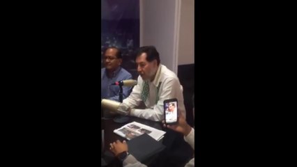 Entrevista NOROÑA Alguien que dice admirar a PEÑA NIETO no esta bien que lo lleven a revisar
