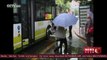 Typhoon Sarika brings strong gusts and rain to China's Guangdong Province