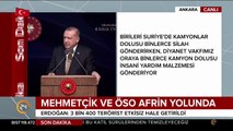 Cumhurbaşkanı Erdoğan: Sivilleri gözetmeseydik Afrin çoktan düşmüştü