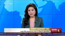 Iraqi PM announces start of military operation to retake Mosul