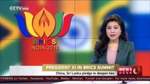 President Xi meets Sri Lankan president, both pledge to deepen ties