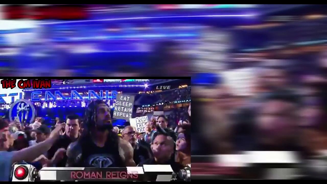 Roman Reigns vs. Brock Lesnar - WWE World Heavyweight Championship Match WrestleMania 31 Highlights