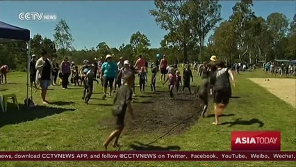 Australia mud festival: Parents allow kids to get messy in mud