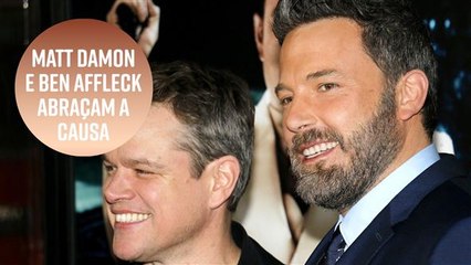 Ben Affleck e Matt Damon adotam cláusula de inclusão