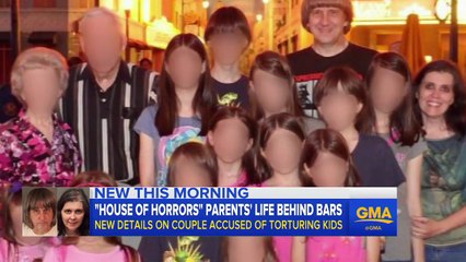 New details on parents accused of torturing 12 kids