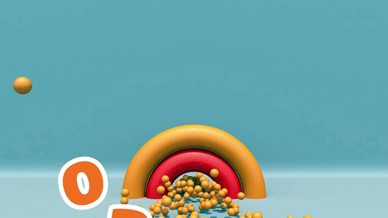 Learn Colors with Cookie Rainbow for Children! 3D Animation nursery rhymes Songs for Kids - TH color