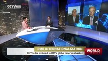 Discussion: Chinese RMB becomes a reserve currency in the IMF