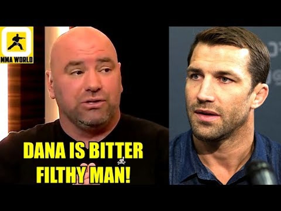 Dana White is a fílthy man with thin skin its pathetíc,Gustafsson on Luke Rockhold,CM Punk
