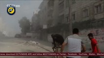 At least 23 killed after airstrikes in rebel-held areas of Aleppo