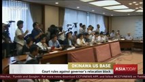 Court rules against Okinawa's move to block US base relocation