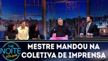 Mestre mandou na coletiva de imprensa