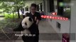 Cuteness overload: Conversation between panda and his keeper