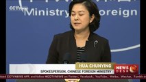 China supports Syrian ceasefire deal