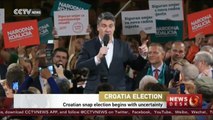 Croatian snap election begins with uncertainty