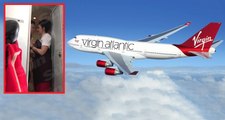 Uçakta Tanışan Çift, Tuvalette Cinsel İlişkiye Girerken Hostese Yakalandı