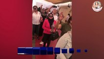 المصريون أمام لجان انتخابات الرئاسة بدبى والبحرين يرددون 