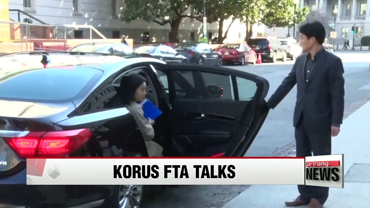 S. Korea, U.S. hold 3rd round of FTA talks in Washington