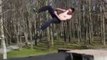 Daredevil Casually Performs Crazy Flips in Public Park
