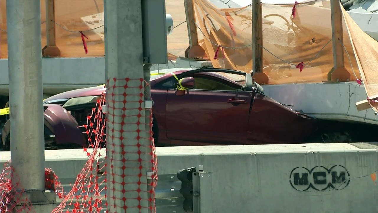 Tote und Verletzte bei Einsturz einer Fußgängerbrücke in Miami
