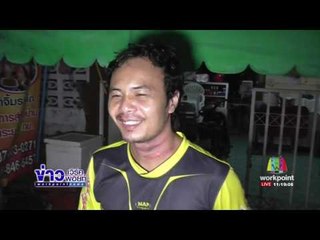 หวิดคอขาด หนุ่มขี่จยย โดนสายเคเบิ้ลตกขวางถนนเกี่ยว l ข่าวเวิร์คพอยท์ l 30 มี.ค.60