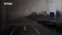 Shocking footage: Mobile phone captures tornado and hailstorm