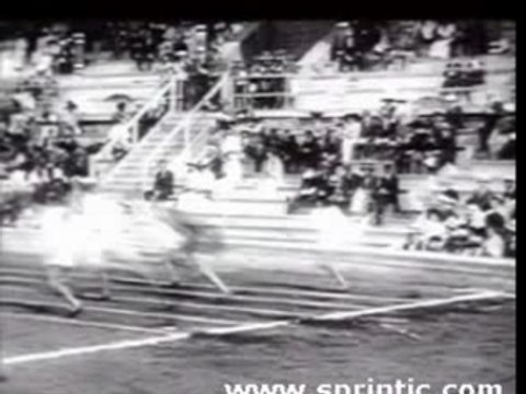 Athlé JO Stockholm 1912 100m homme