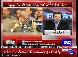 Kamran Shahid's comments on Shahbaz Sharif elected as PMLN's president